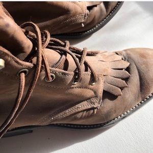 Laredo Brown Leather Ropers